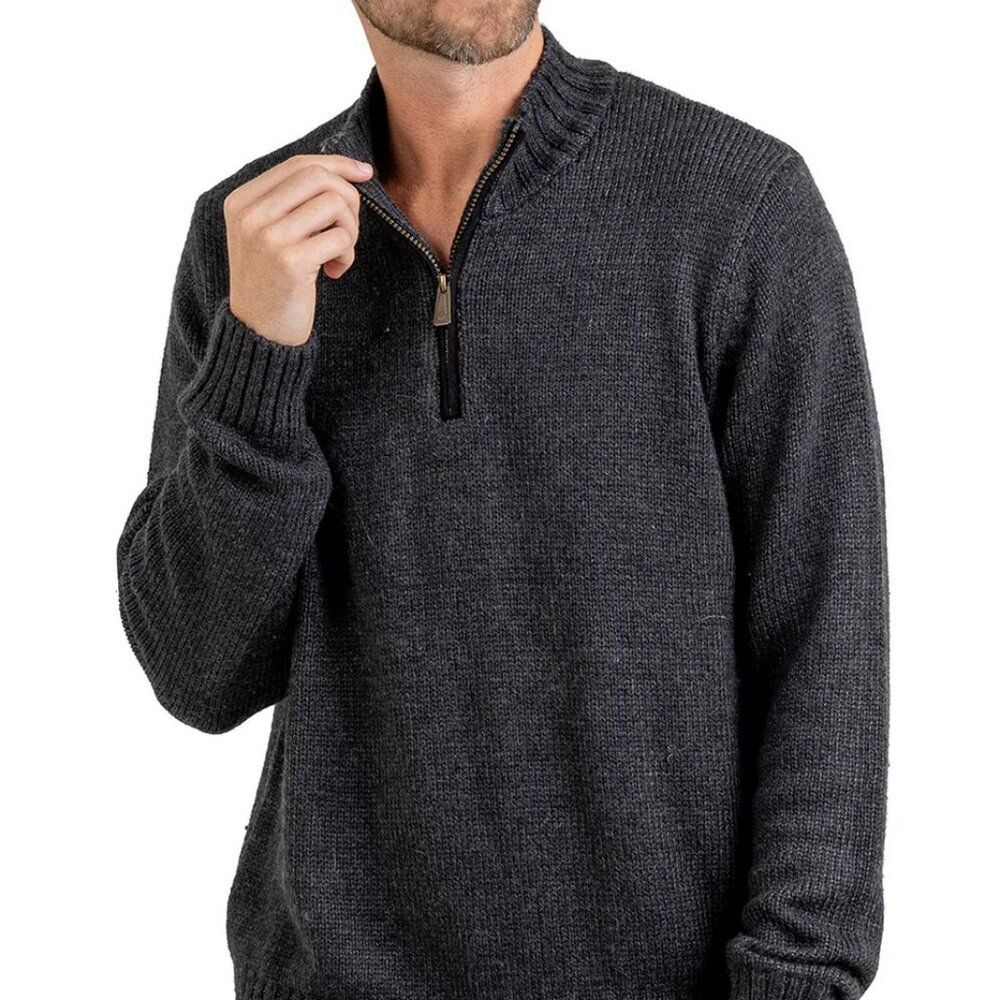 The Rainforest Mont Tremblant Quarter Zip Sweater. medium